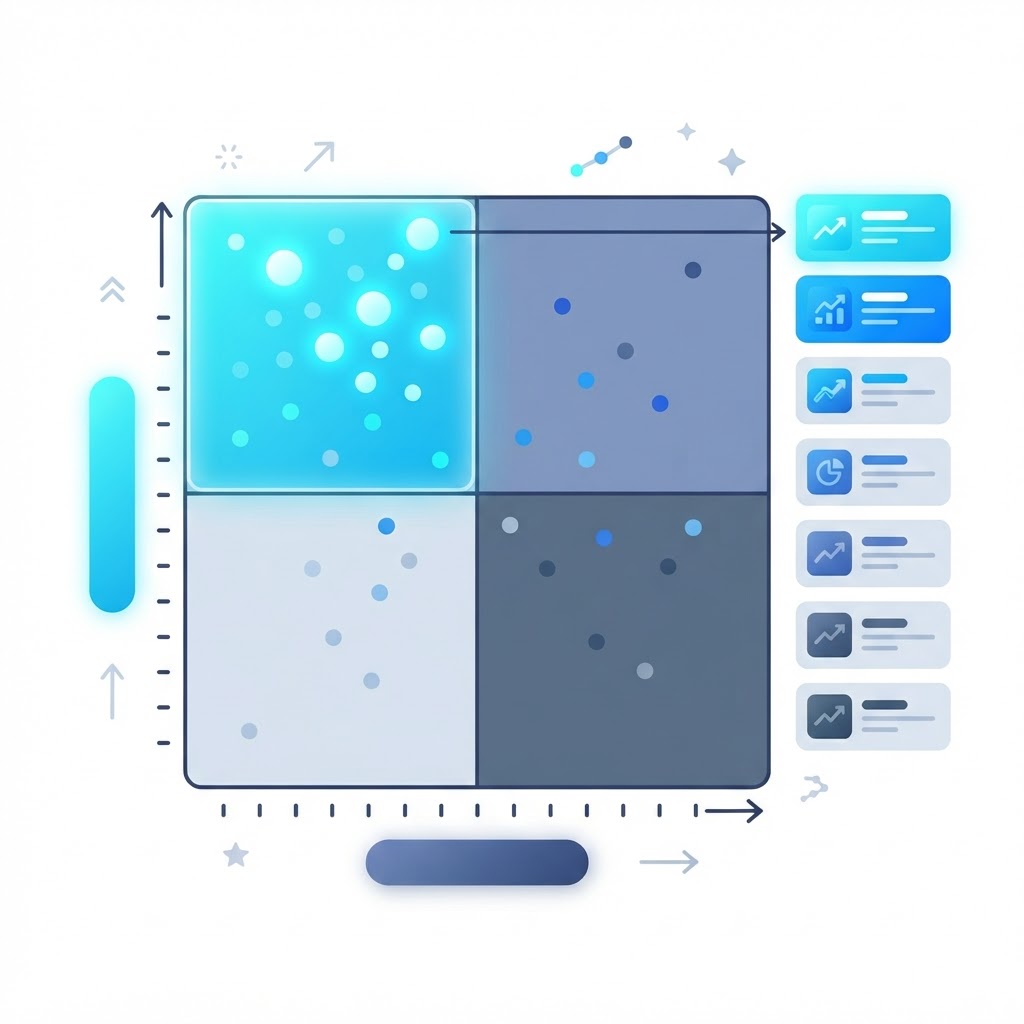 Answerbase measurement system showing demand score, knowledge gap score, opportunity score, customer demand intelligence, search demand intelligence, content intelligence, product knowledge intelligence, conversion attribution, and knowledge coverage